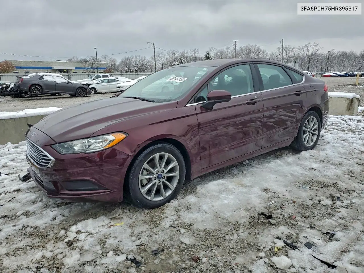 3FA6P0H75HR395317 2017 Ford Fusion Se