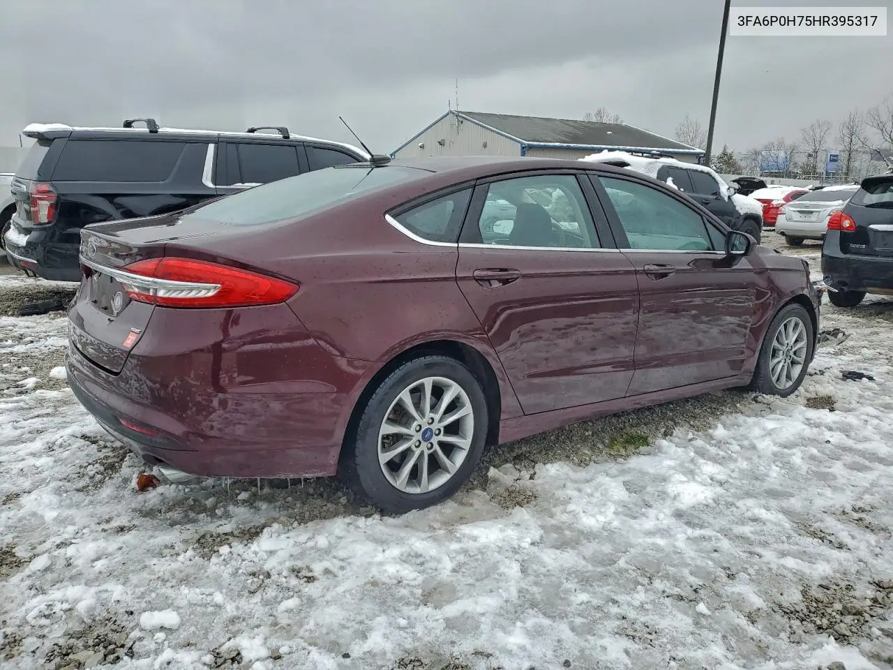 3FA6P0H75HR395317 2017 Ford Fusion Se