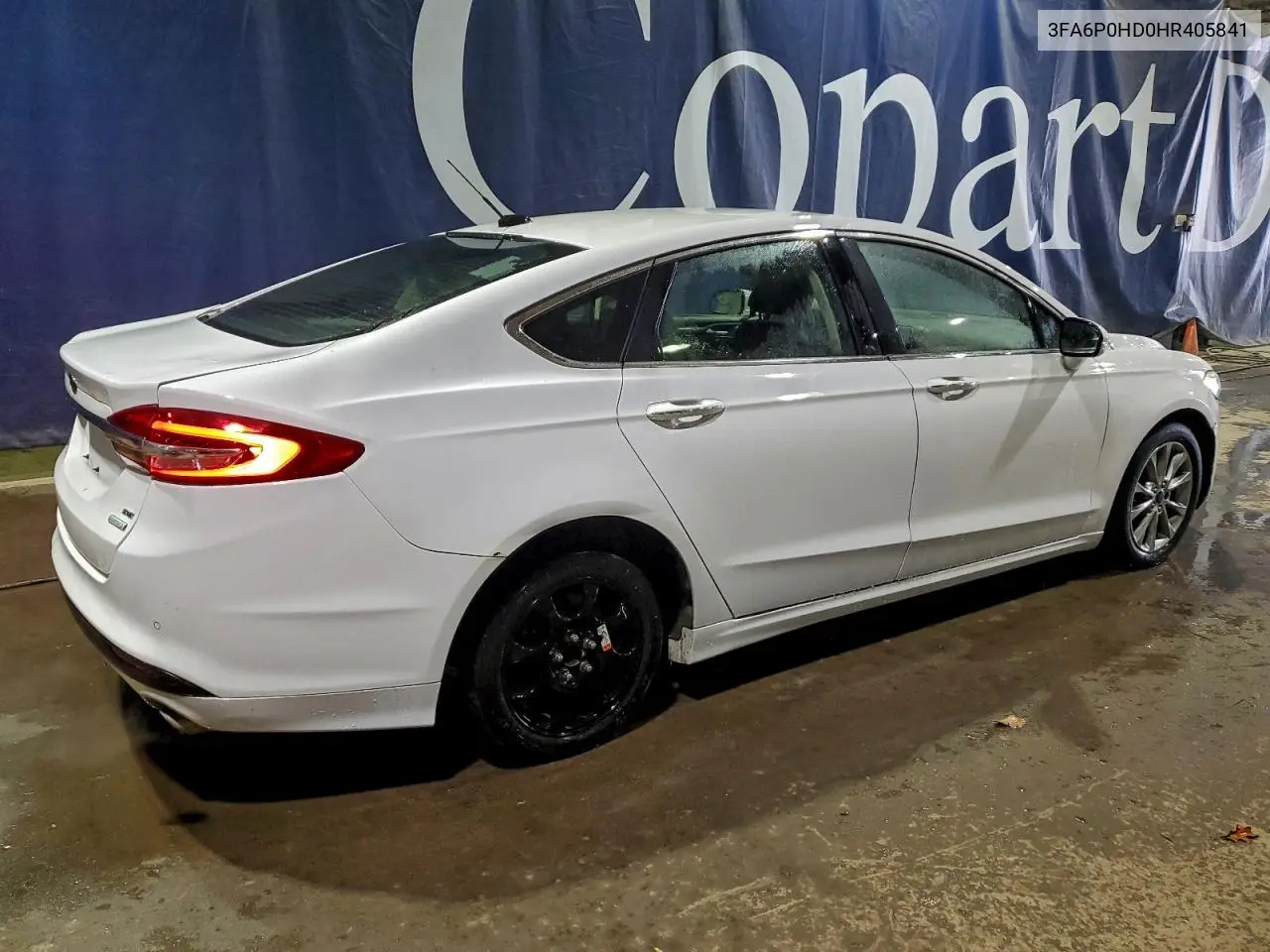 3FA6P0HD0HR405841 2017 Ford Fusion Se