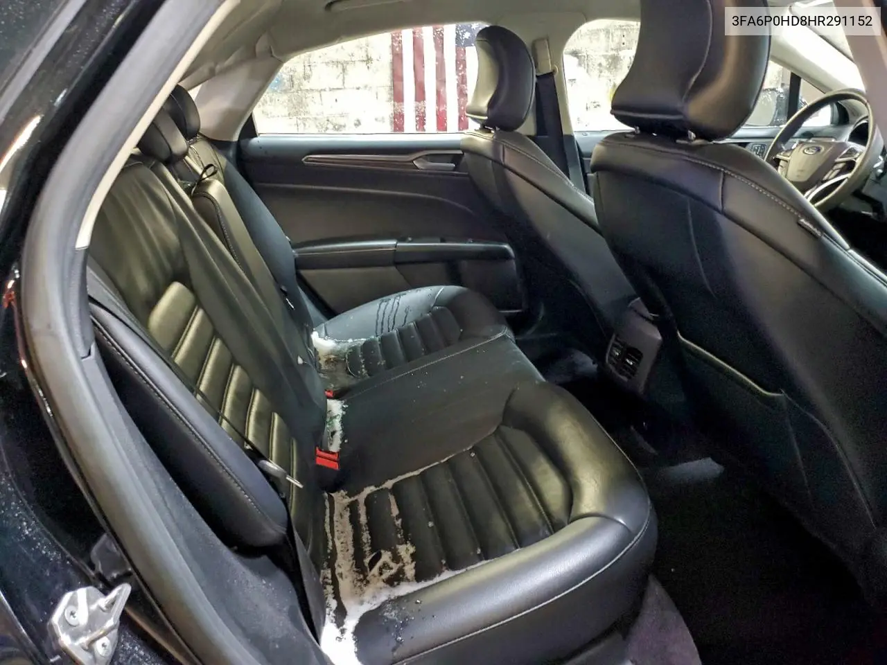 3FA6P0HD8HR291152 2017 Ford Fusion Se