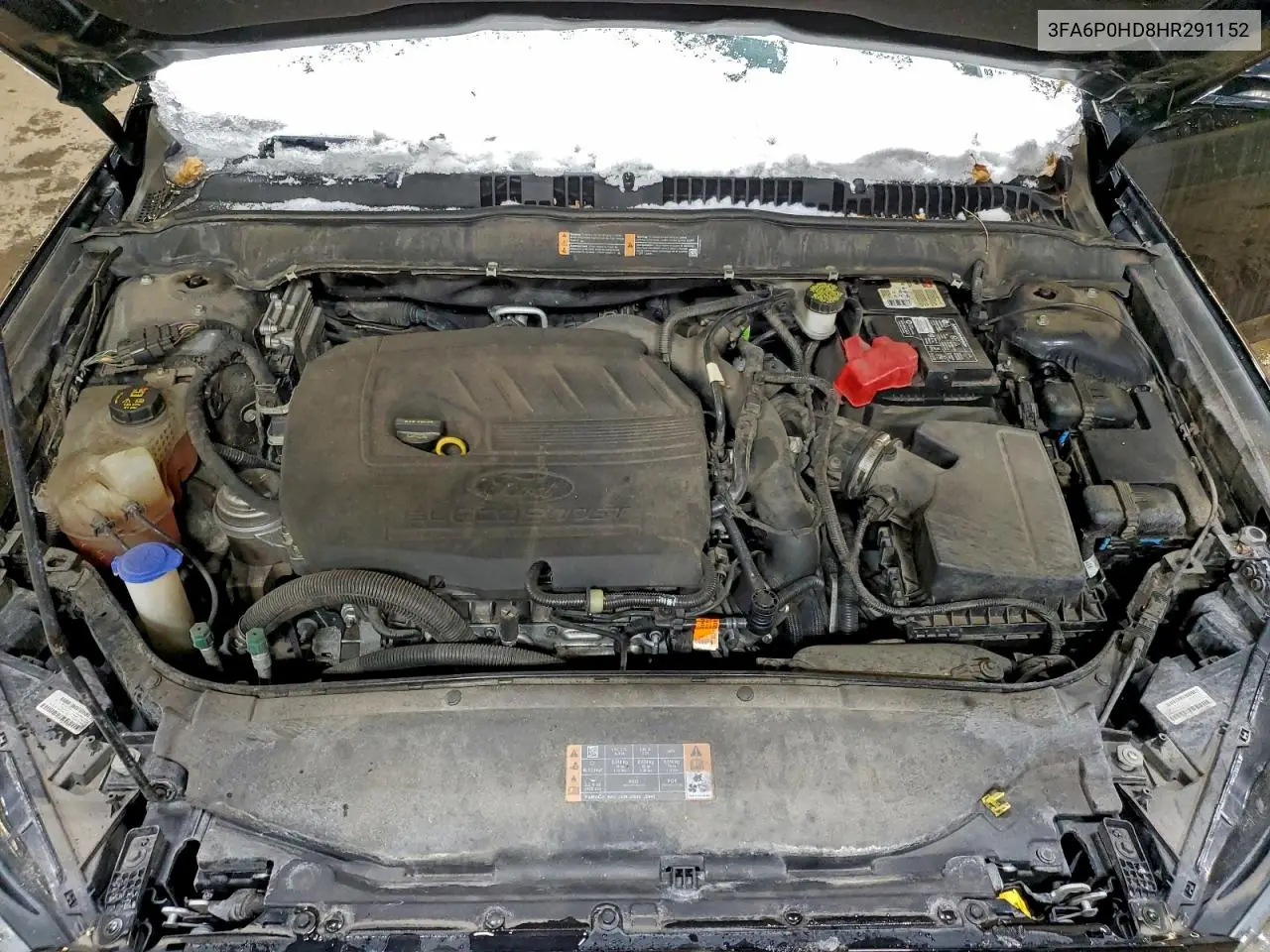 3FA6P0HD8HR291152 2017 Ford Fusion Se