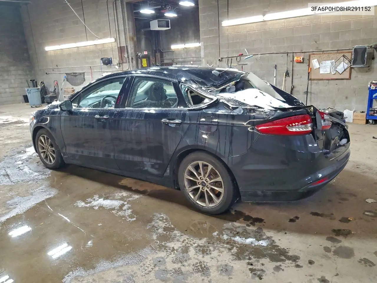 3FA6P0HD8HR291152 2017 Ford Fusion Se