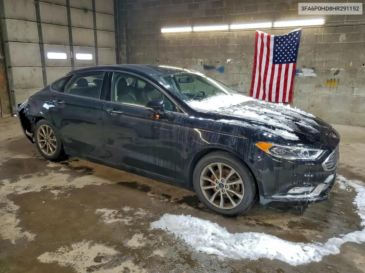 3FA6P0HD8HR291152 2017 Ford Fusion Se