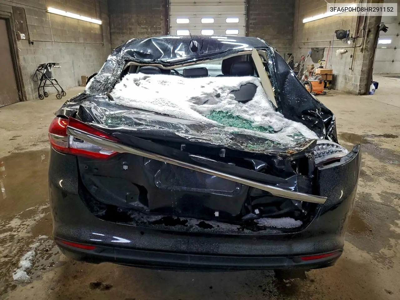 3FA6P0HD8HR291152 2017 Ford Fusion Se