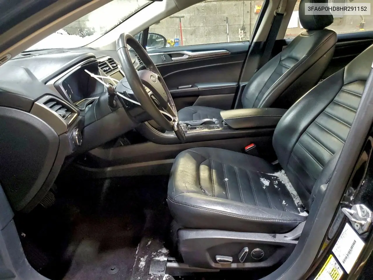 3FA6P0HD8HR291152 2017 Ford Fusion Se