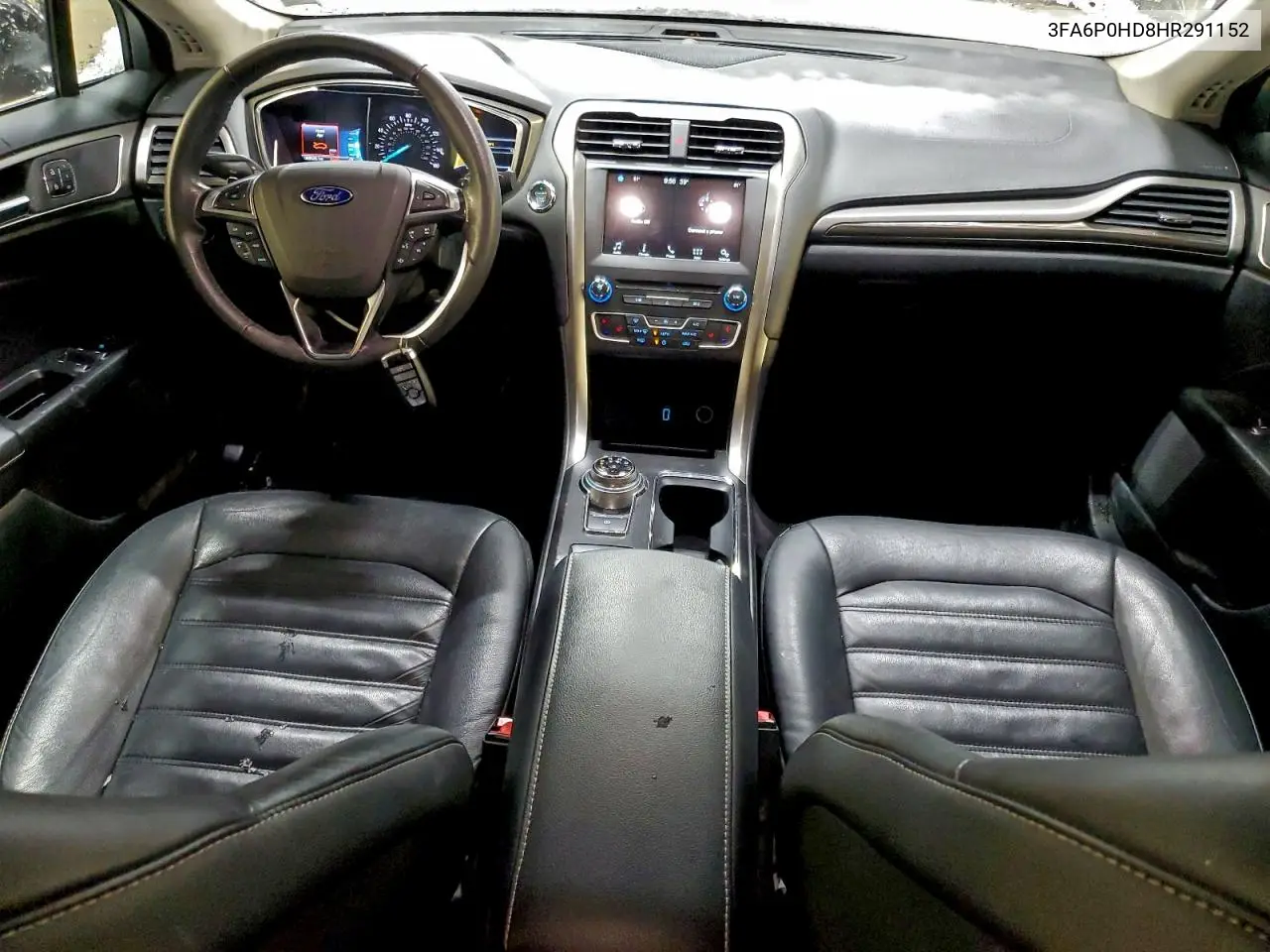 3FA6P0HD8HR291152 2017 Ford Fusion Se