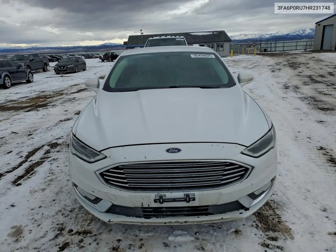 3FA6P0RU7HR231748 2017 Ford Fusion Titanium Hev