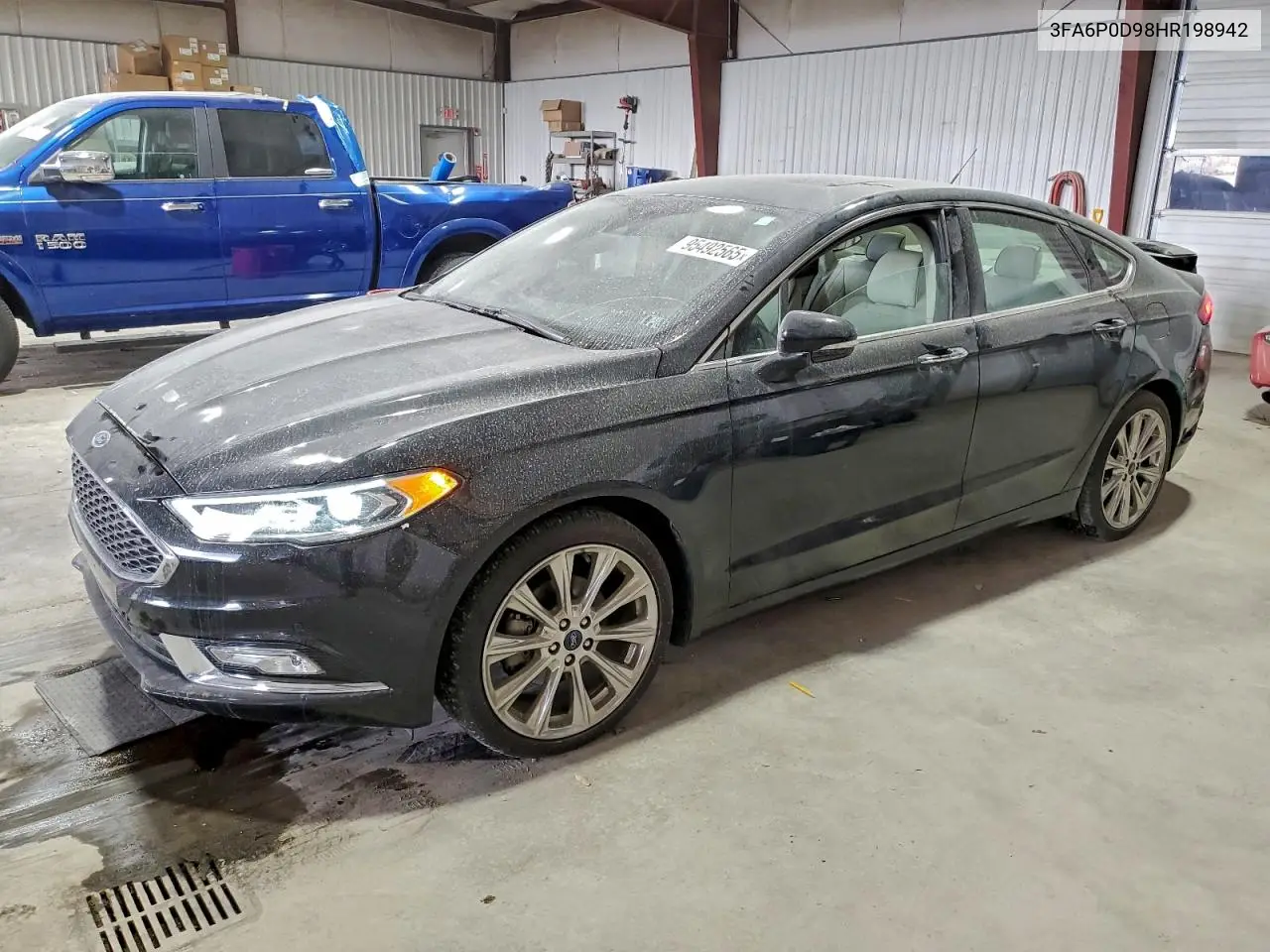3FA6P0D98HR198942 2017 Ford Fusion Titanium