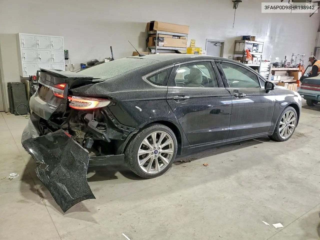 3FA6P0D98HR198942 2017 Ford Fusion Titanium