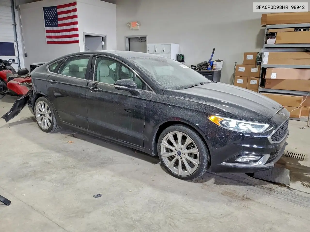 3FA6P0D98HR198942 2017 Ford Fusion Titanium