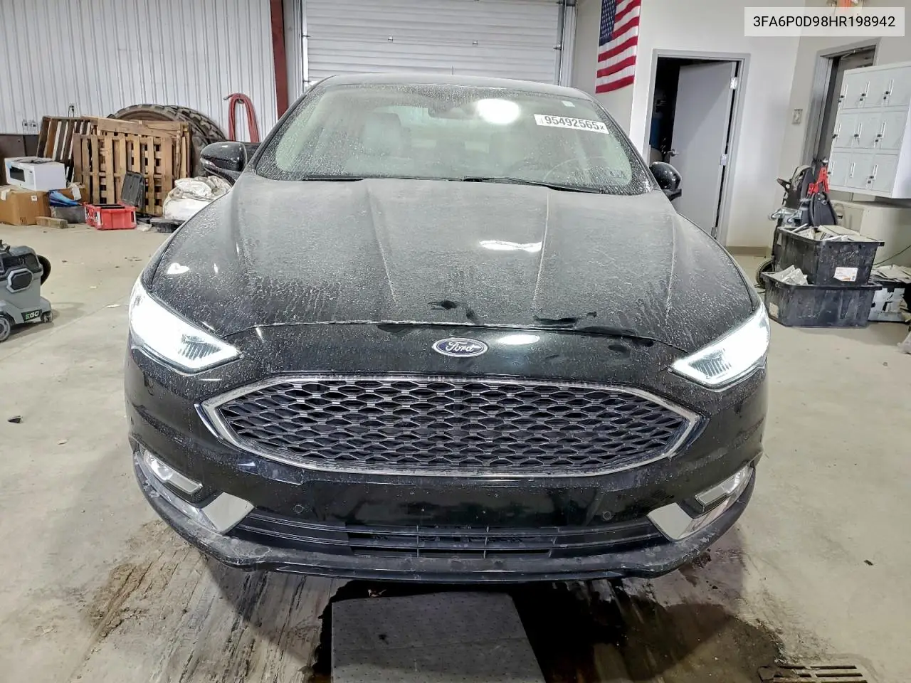 3FA6P0D98HR198942 2017 Ford Fusion Titanium
