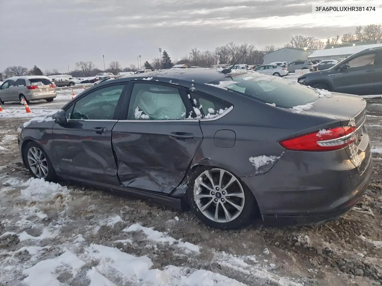 3FA6P0LUXHR381474 2017 Ford Fusion Se Hybrid
