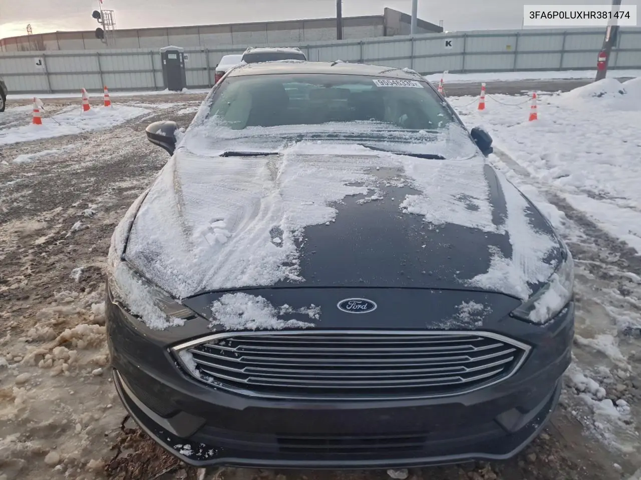 3FA6P0LUXHR381474 2017 Ford Fusion Se Hybrid