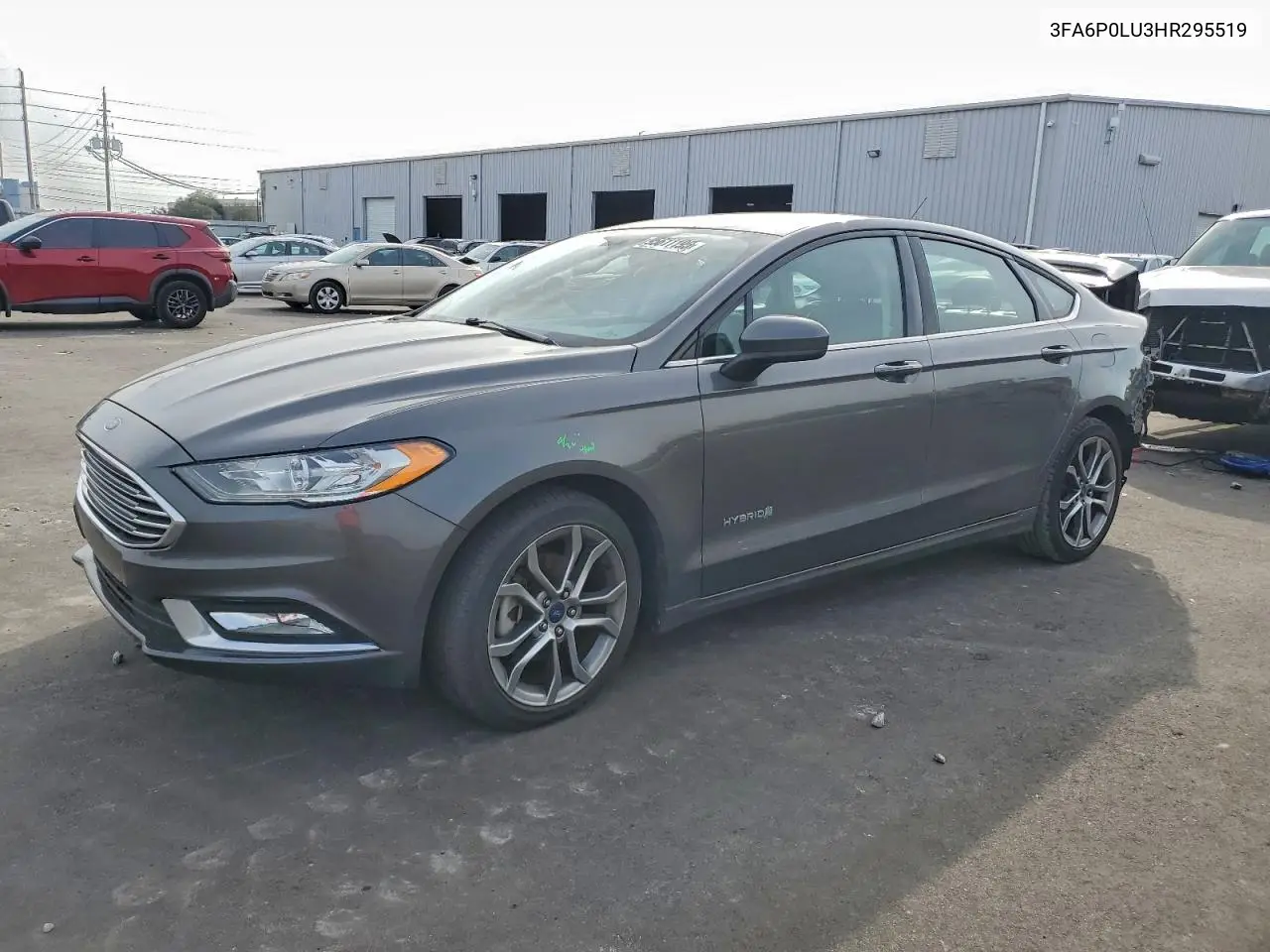 3FA6P0LU3HR295519 2017 Ford Fusion Se Hybrid