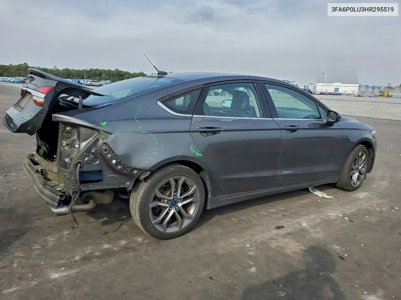 3FA6P0LU3HR295519 2017 Ford Fusion Se Hybrid