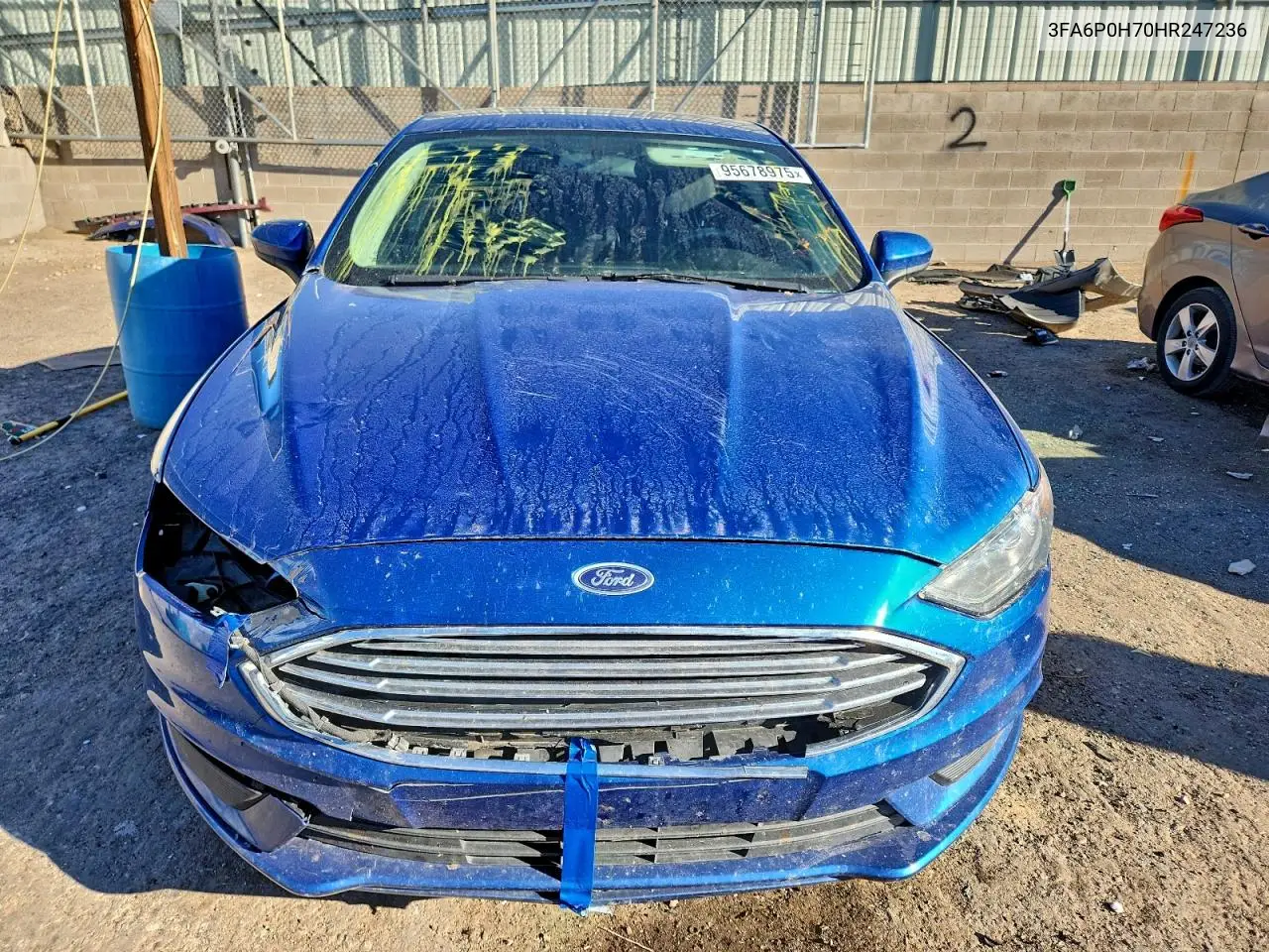 3FA6P0H70HR247236 2017 Ford Fusion Se