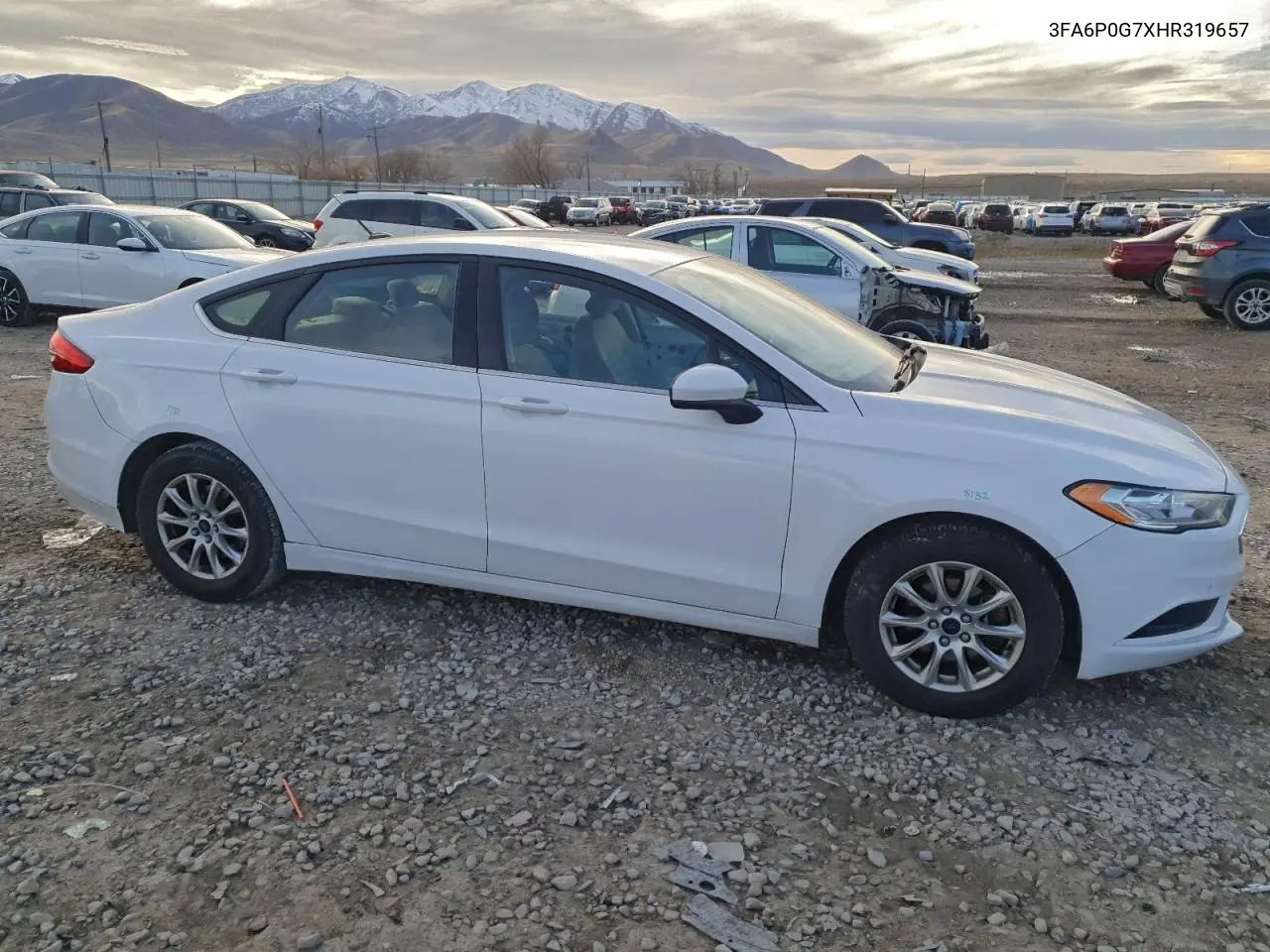 3FA6P0G7XHR319657 2017 Ford Fusion S