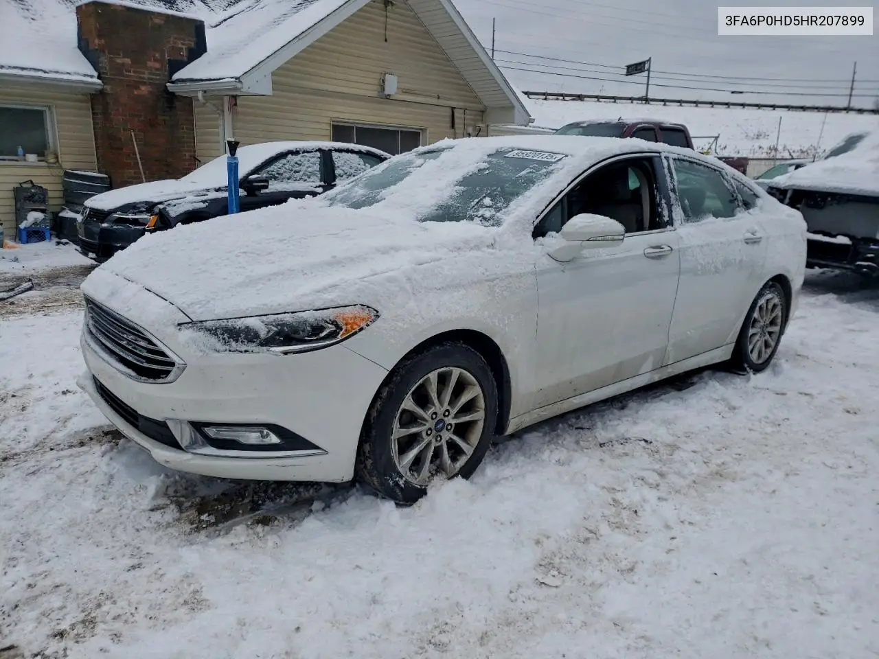 3FA6P0HD5HR207899 2017 Ford Fusion Se