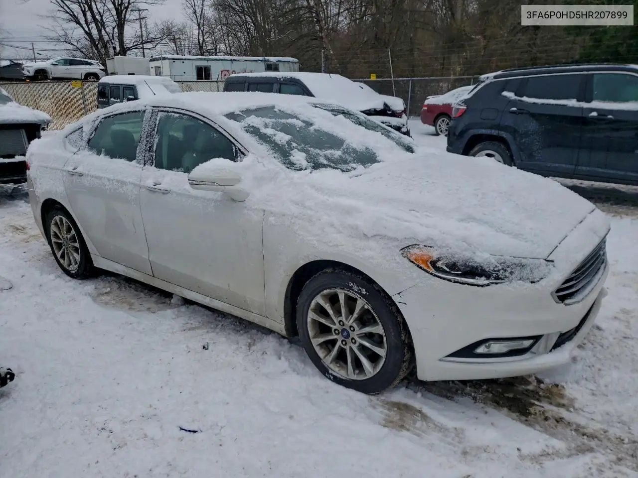 3FA6P0HD5HR207899 2017 Ford Fusion Se