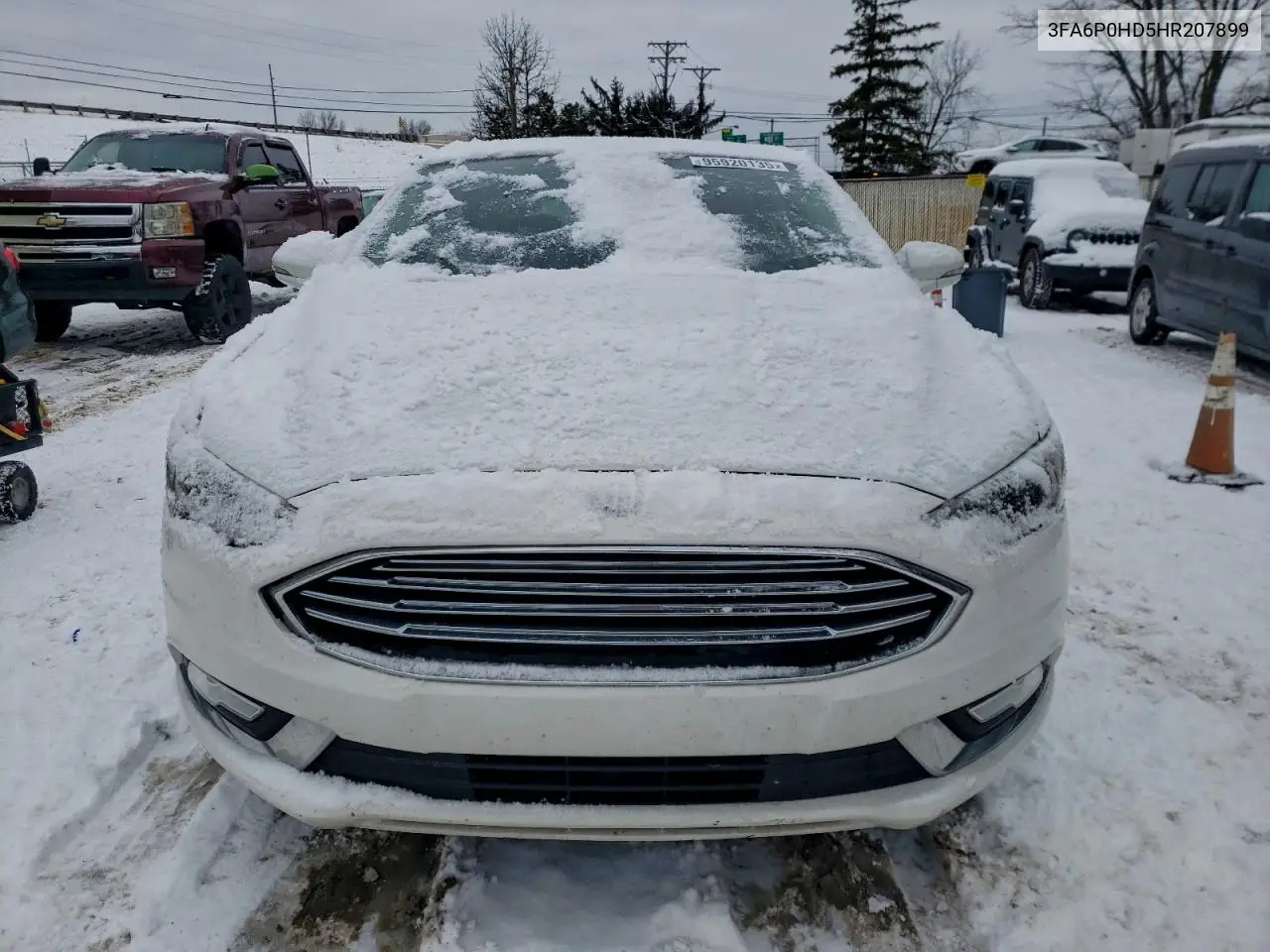 3FA6P0HD5HR207899 2017 Ford Fusion Se