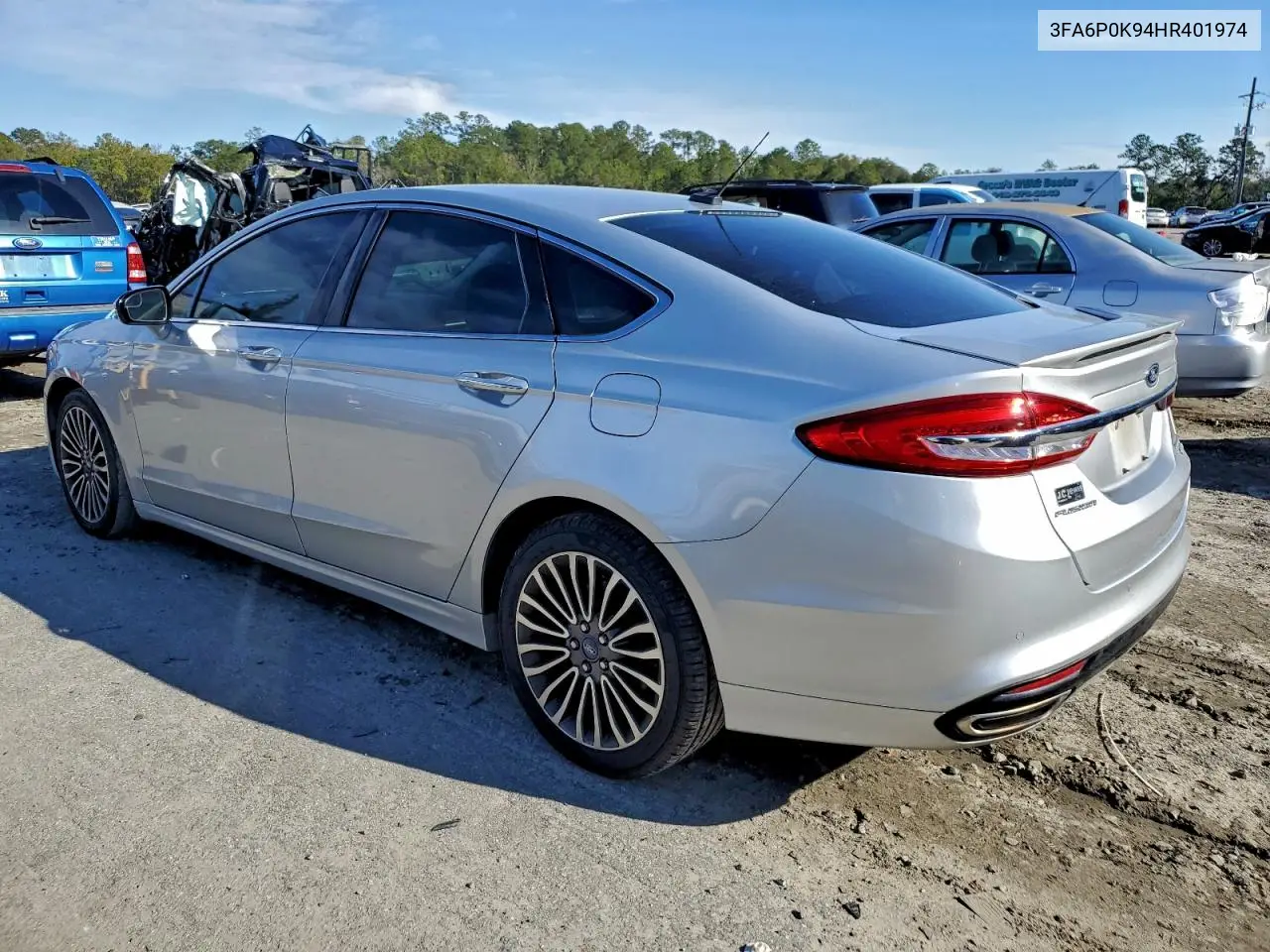3FA6P0K94HR401974 2017 Ford Fusion Titanium