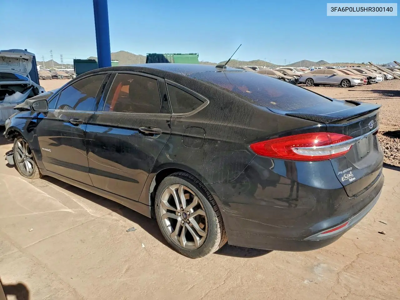 3FA6P0LU5HR300140 2017 Ford Fusion Se Hybrid