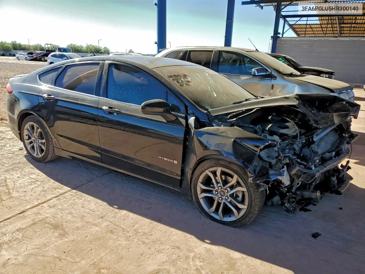 3FA6P0LU5HR300140 2017 Ford Fusion Se Hybrid