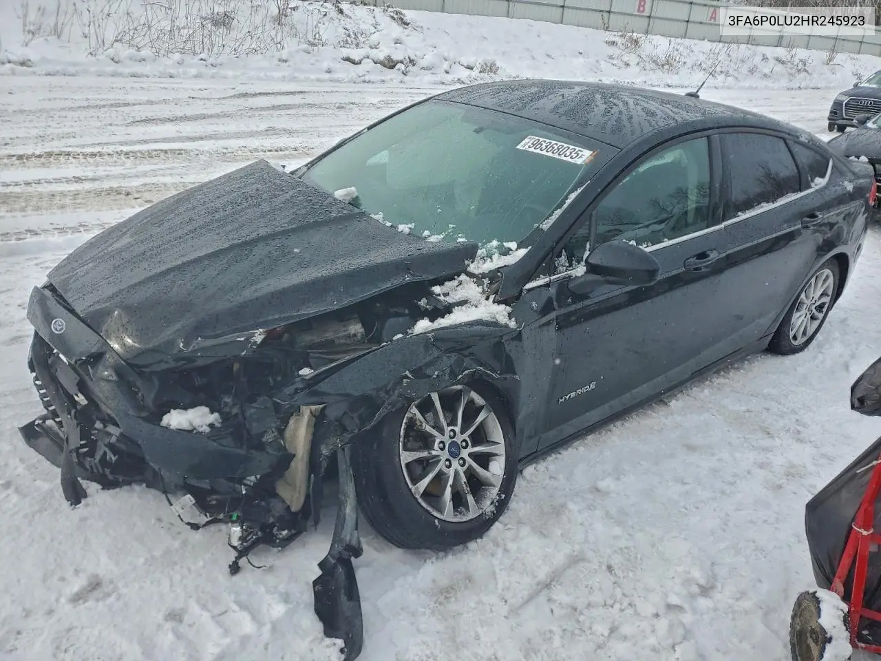 3FA6P0LU2HR245923 2017 Ford Fusion Se Hybrid