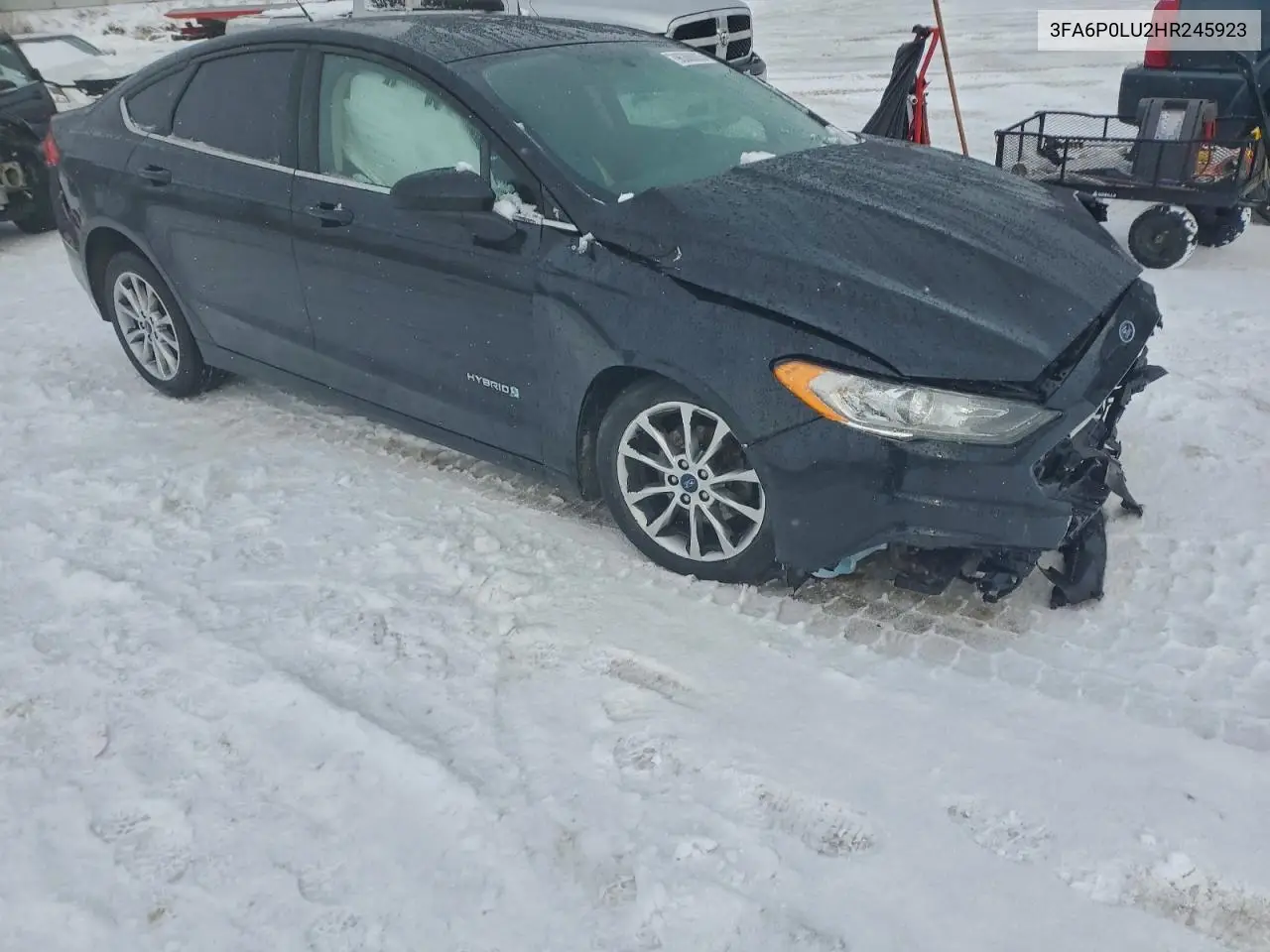 3FA6P0LU2HR245923 2017 Ford Fusion Se Hybrid