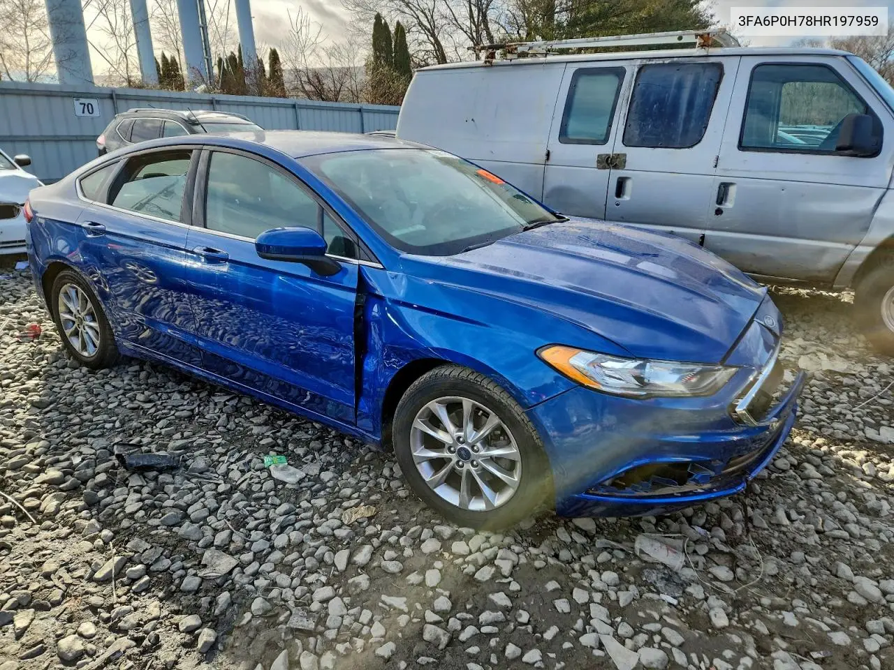 3FA6P0H78HR197959 2017 Ford Fusion Se