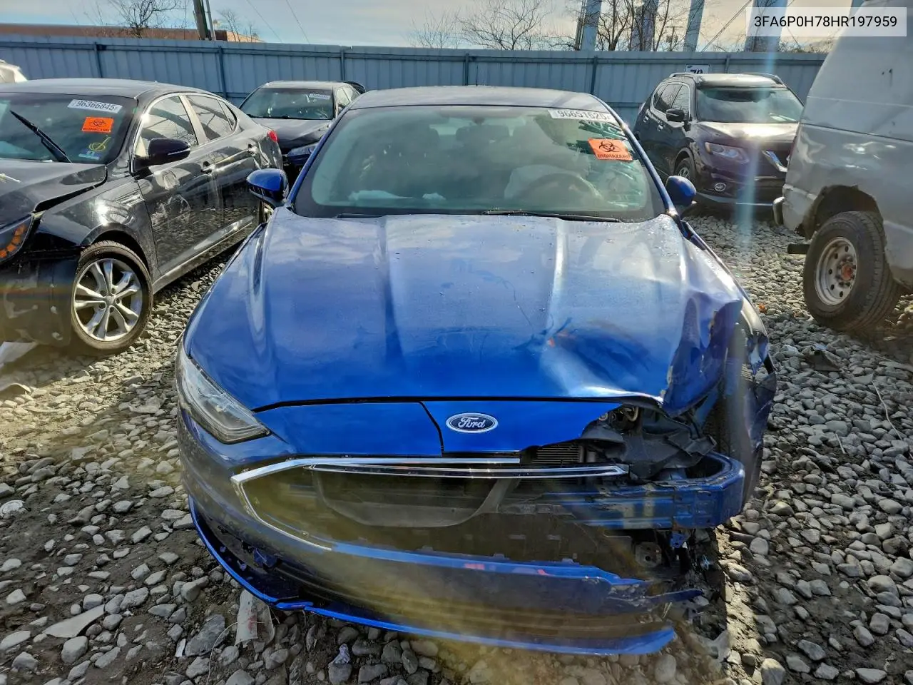 3FA6P0H78HR197959 2017 Ford Fusion Se