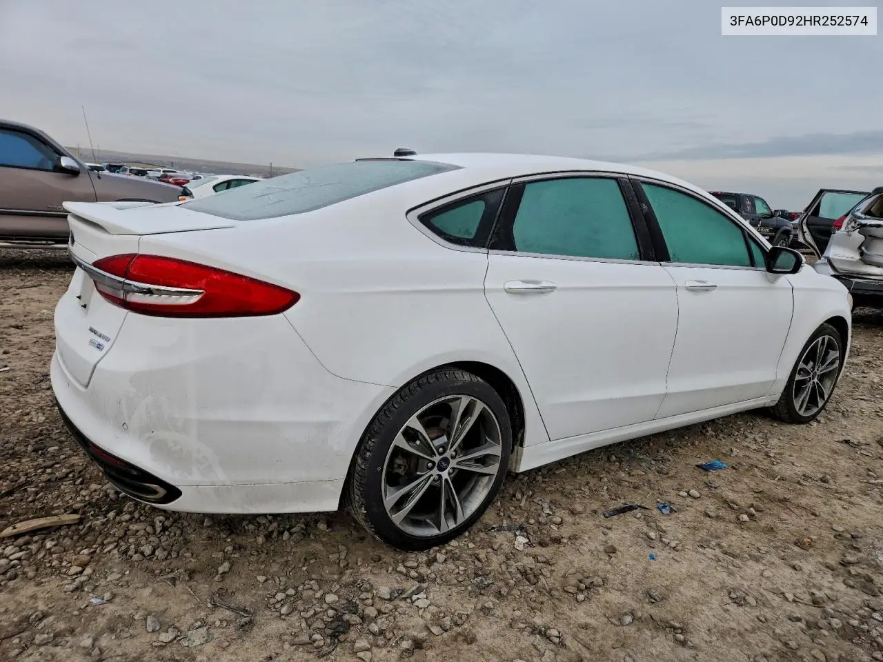 3FA6P0D92HR252574 2017 Ford Fusion Titanium