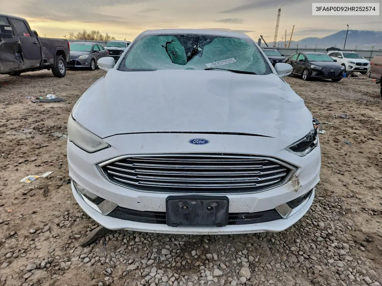 3FA6P0D92HR252574 2017 Ford Fusion Titanium