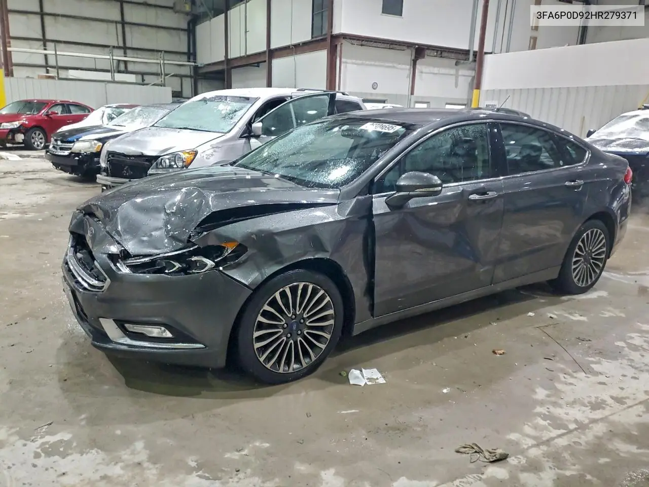 3FA6P0D92HR279371 2017 Ford Fusion Titanium