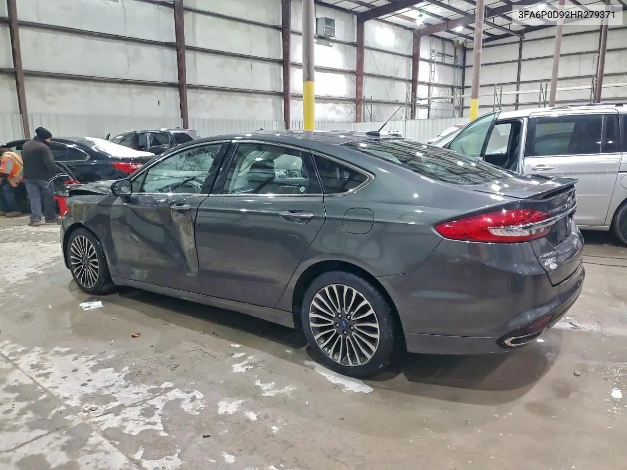 3FA6P0D92HR279371 2017 Ford Fusion Titanium