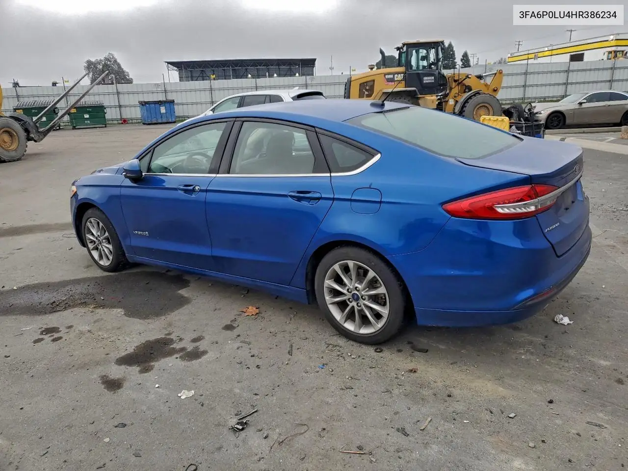 3FA6P0LU4HR386234 2017 Ford Fusion Se Hybrid