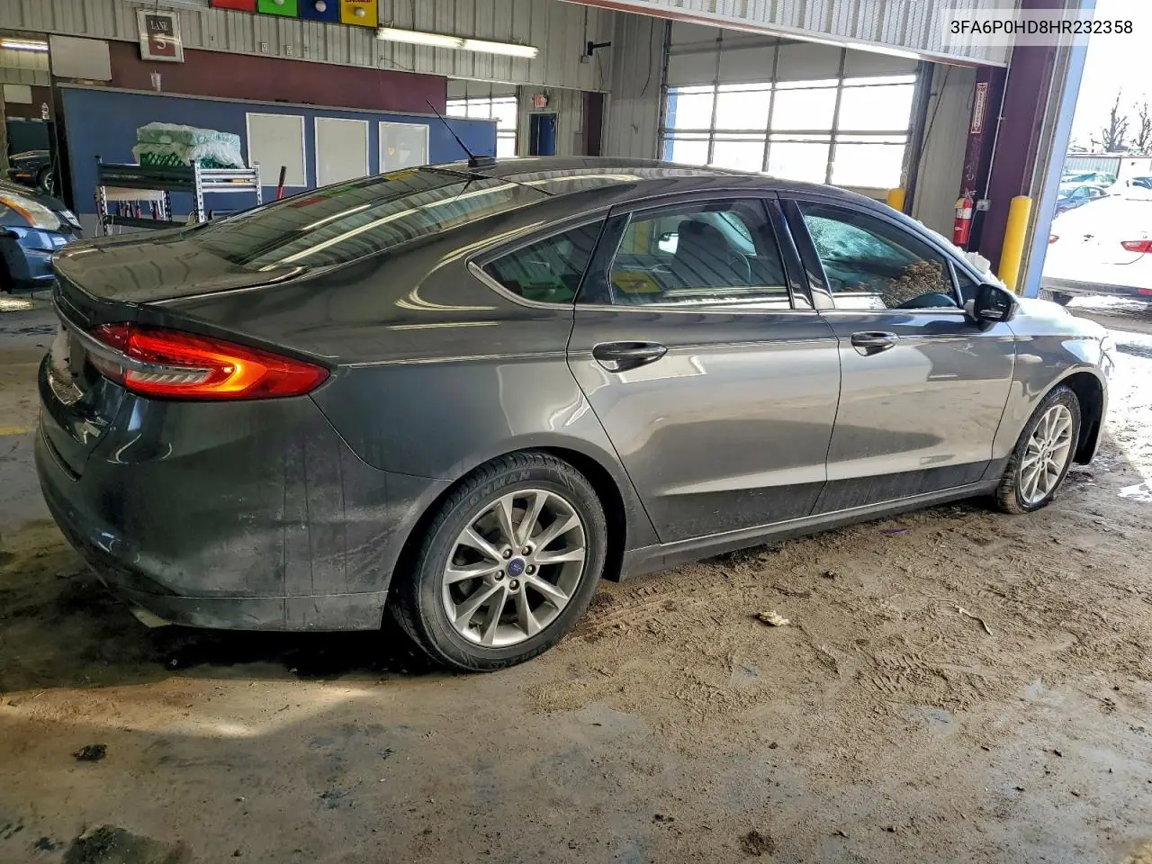 3FA6P0HD8HR232358 2017 Ford Fusion Se