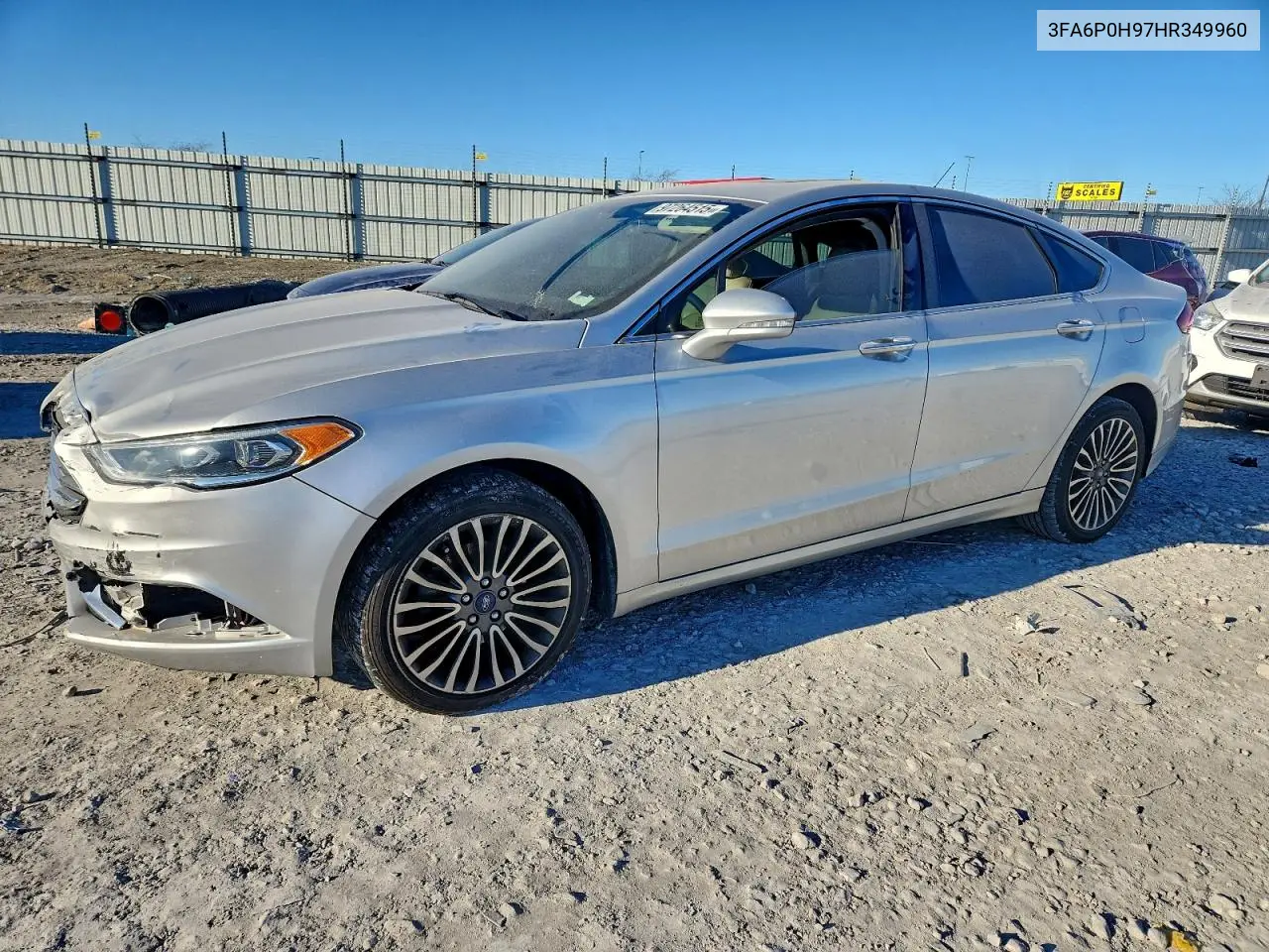 3FA6P0H97HR349960 2017 Ford Fusion Se