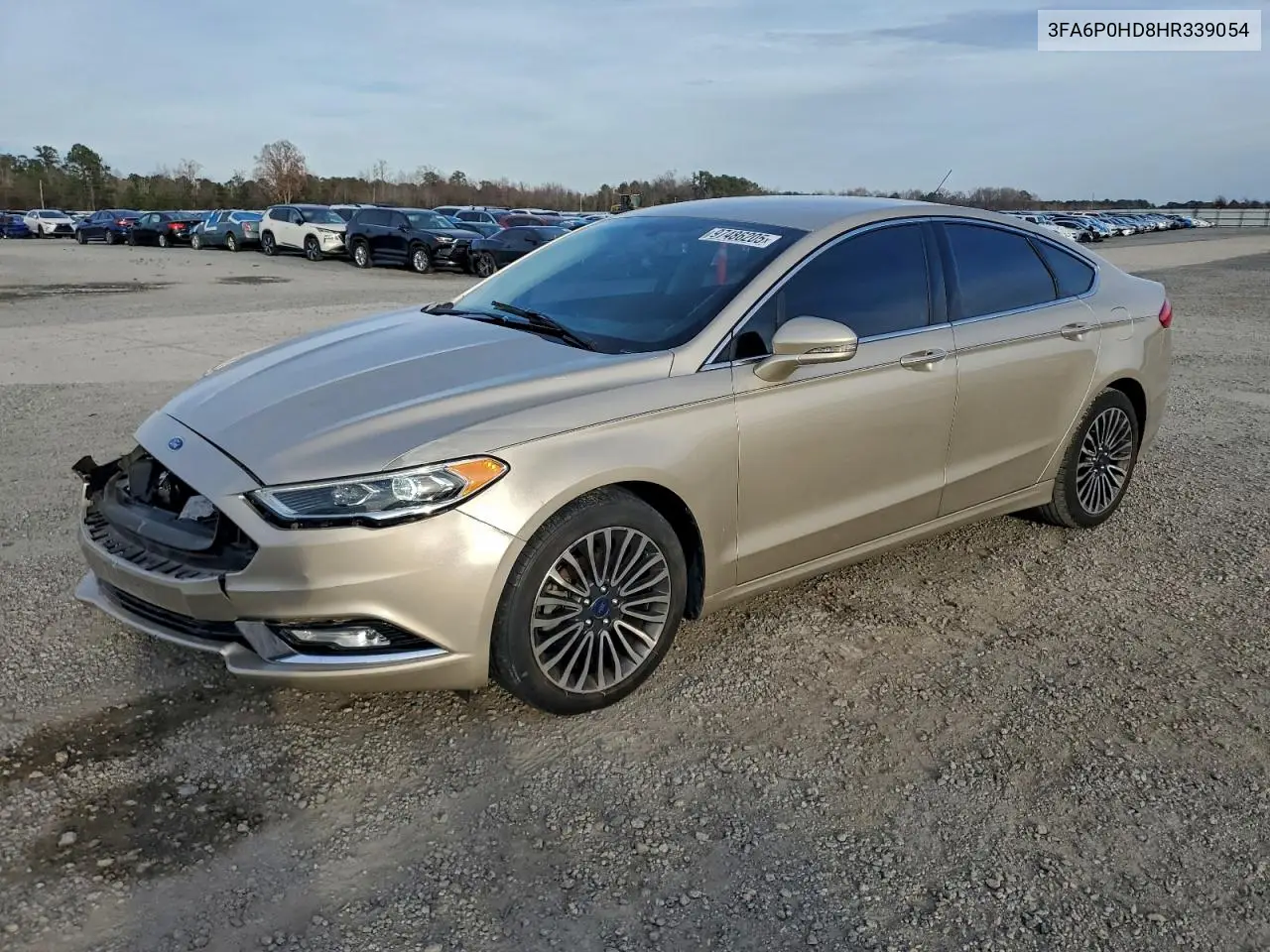 3FA6P0HD8HR339054 2017 Ford Fusion Se