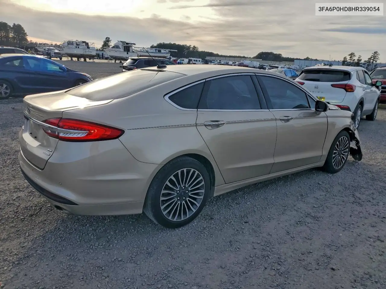 3FA6P0HD8HR339054 2017 Ford Fusion Se