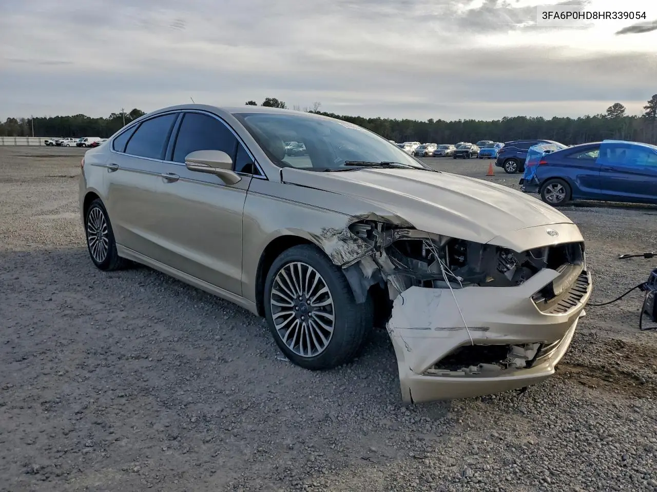 3FA6P0HD8HR339054 2017 Ford Fusion Se