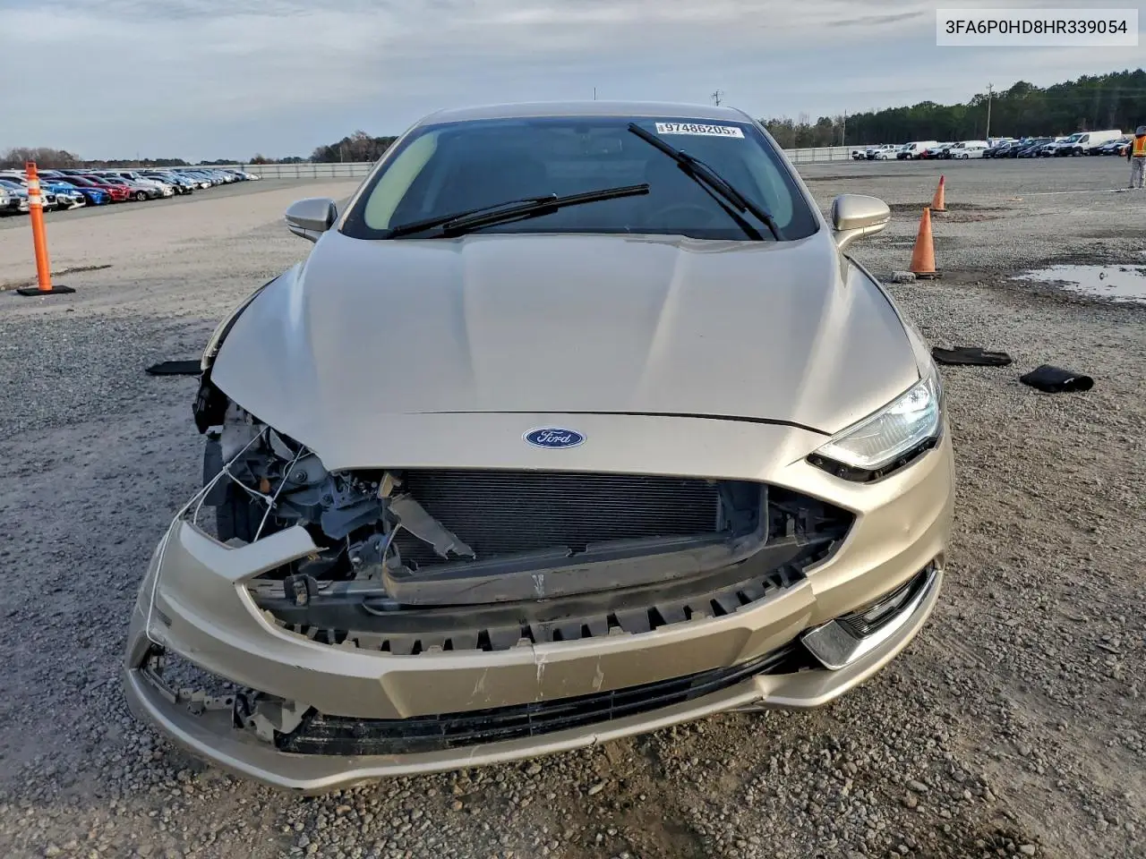 3FA6P0HD8HR339054 2017 Ford Fusion Se