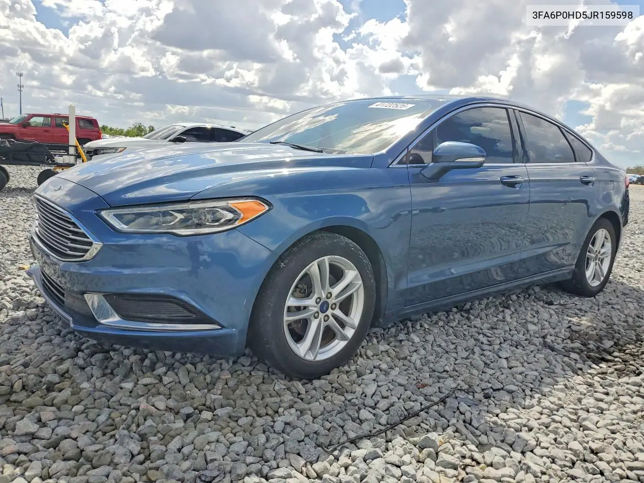3FA6P0HD5JR159598 2018 Ford Fusion Se