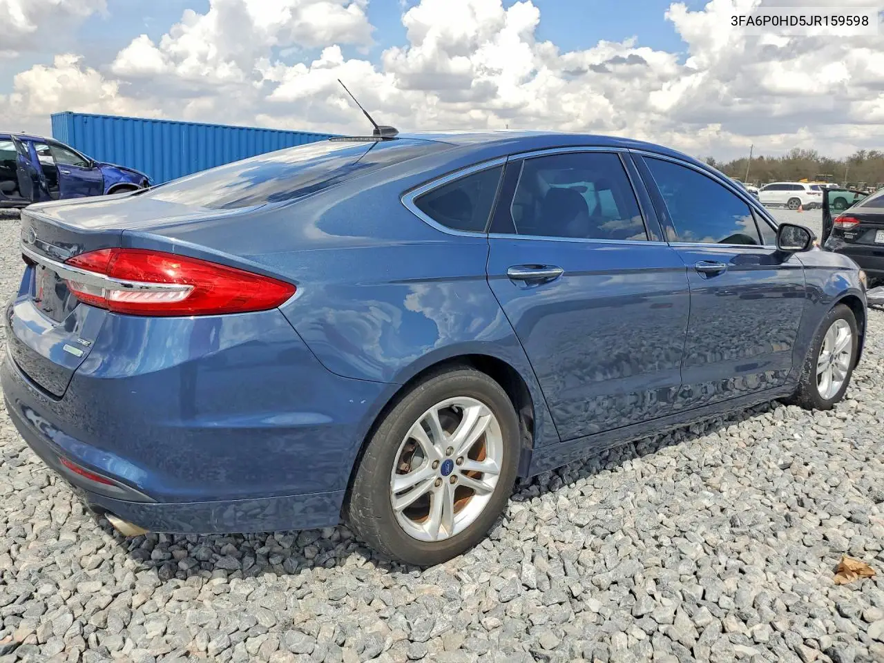 3FA6P0HD5JR159598 2018 Ford Fusion Se