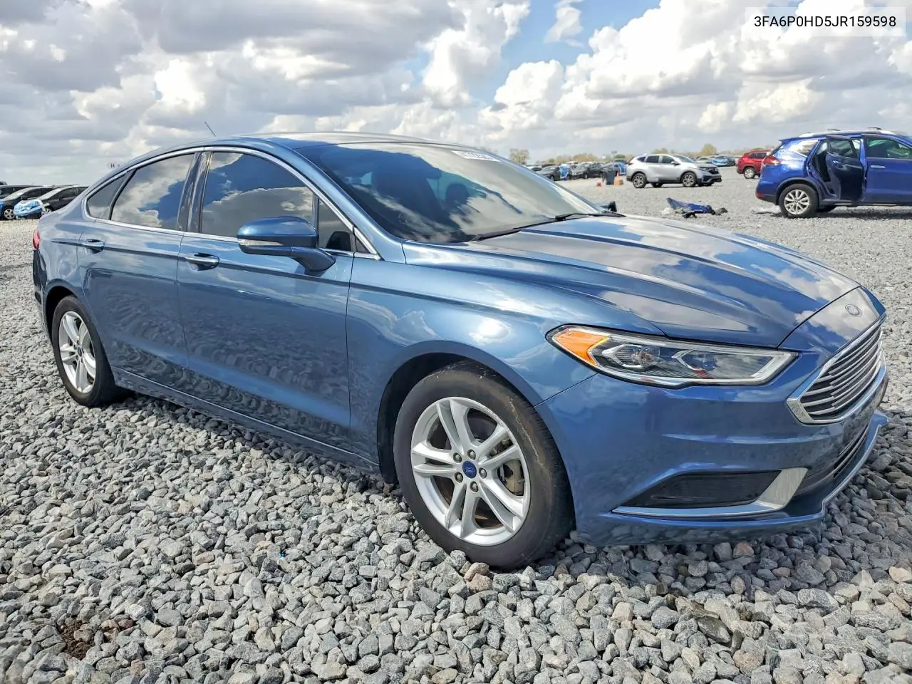 3FA6P0HD5JR159598 2018 Ford Fusion Se