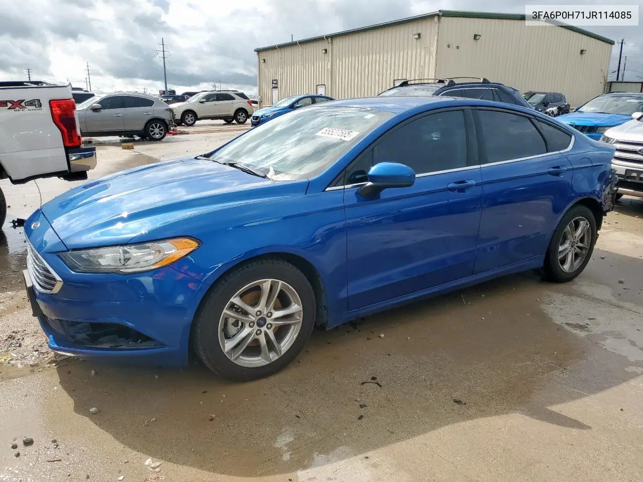 3FA6P0H71JR114085 2018 Ford Fusion Se