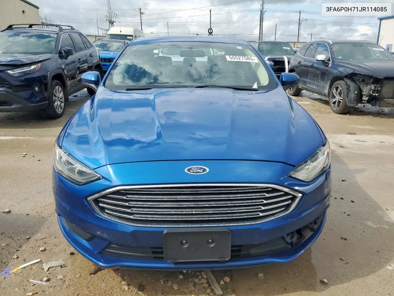 3FA6P0H71JR114085 2018 Ford Fusion Se