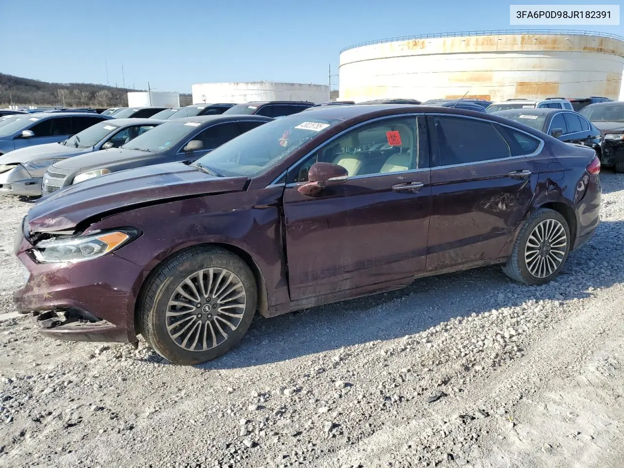 3FA6P0D98JR182391 2018 Ford Fusion Titanium/Platinum