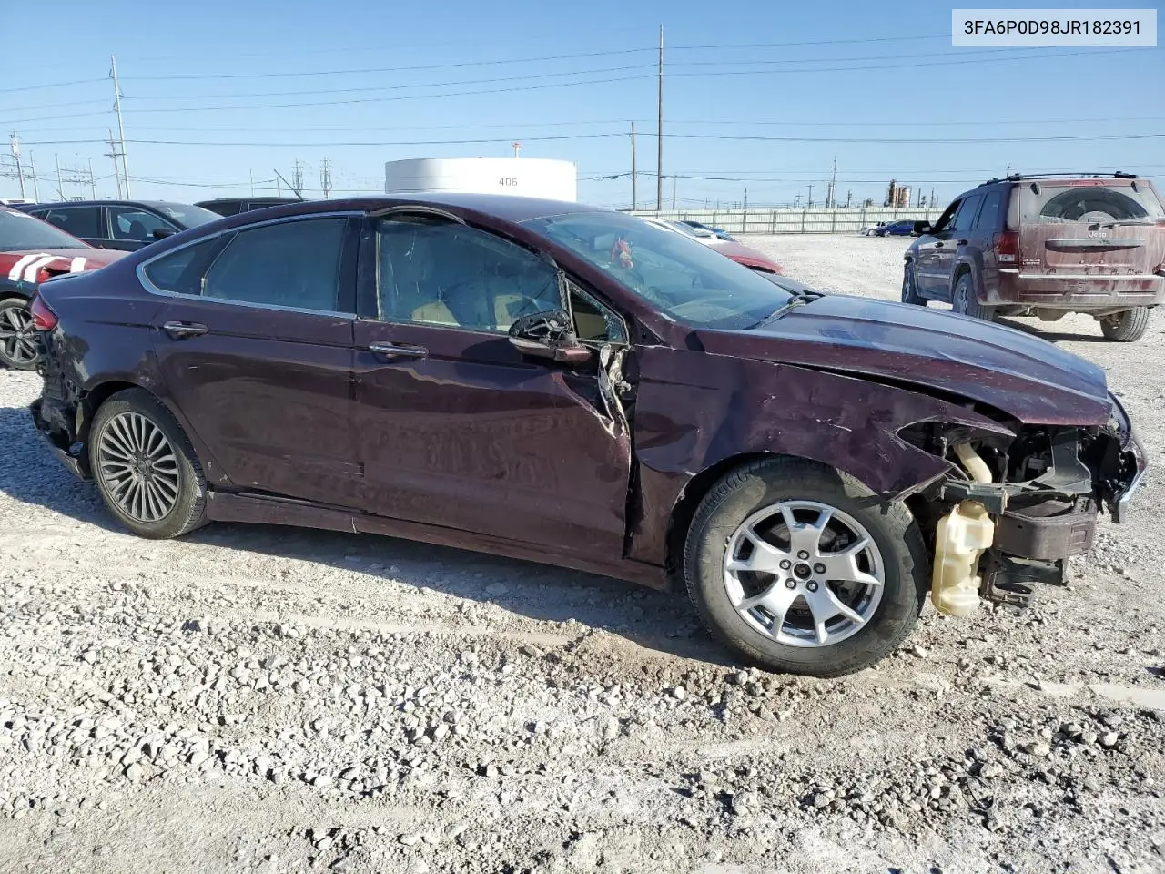 3FA6P0D98JR182391 2018 Ford Fusion Titanium/Platinum