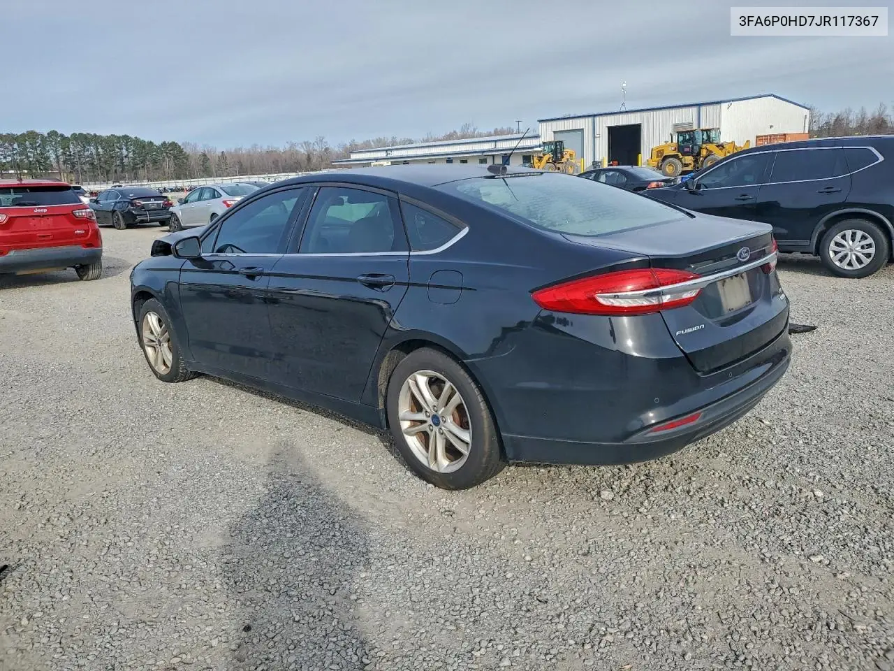3FA6P0HD7JR117367 2018 Ford Fusion Se